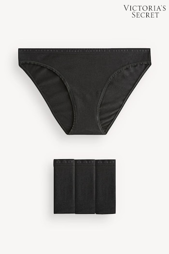 Victoria's Secret Black Bikini Multipack Knickers (K32057) | £20