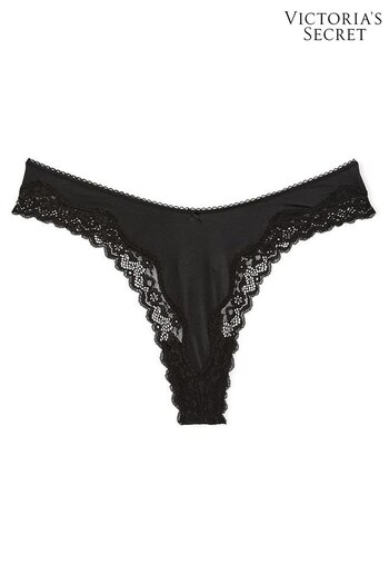 Victoria's Secret Black Thong Knickers (K32251) | £10
