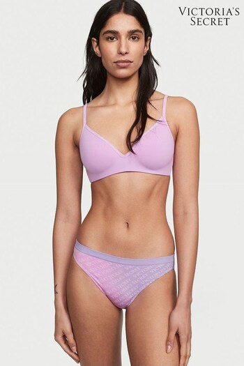 Victoria's Secret Secret Crush Purple Ombre Seamless Bikini Knickers (K32278) | £9
