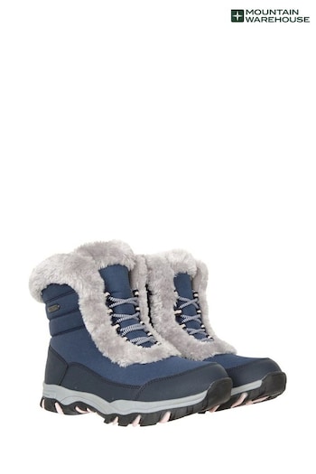 Mountain Warehouse Blue Ohio Short Thermal Snow Boots (K32405) | £54