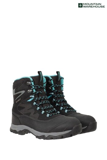 Mountain Warehouse Black Ultra Piste Basher Waterproof Snow Boots (K32418) | £144