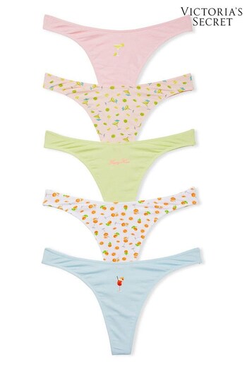Victoria's Secret Pink/Yellow/White/Blue Knickers Multipack (K32912) | £25
