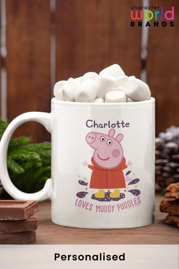 Personalised Peppa Pig Mug by Character World Brands (K32977) | £15