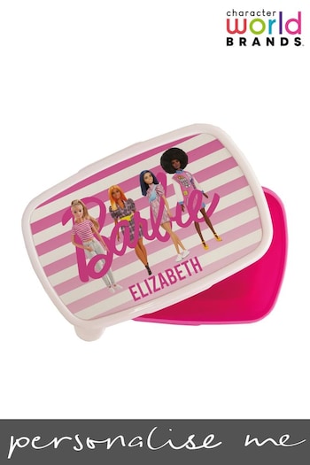 Personalised Barbie Lunch Box by Character World Brands (K32987) | £20