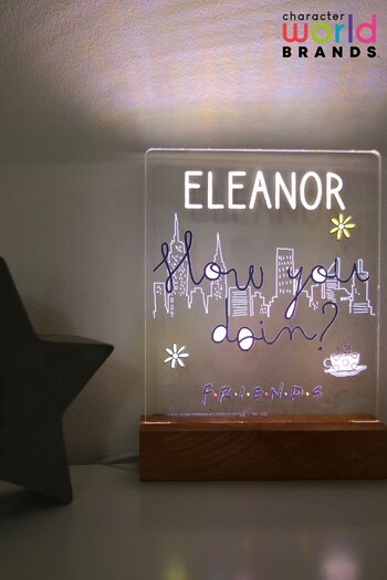 Personalised Friends LED Light by Character World Brands (K32997) | £30