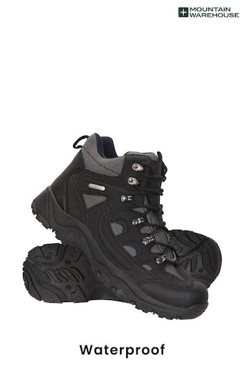 Mountain Warehouse Black Adventurer Waterproof Boots - Mens (K33148) | £56