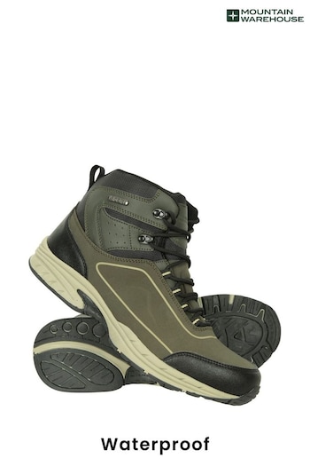 Mountain Warehouse Khaki Ramble Waterproof Softshell Boots - Mens (K33165) | £55
