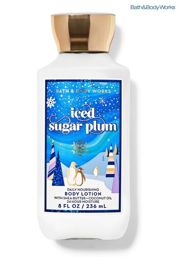 Bath & Body Works Iced Sugar Plum Daily Nourishing Body Lotion 8 fl oz / 236 mL (K33168) | £17