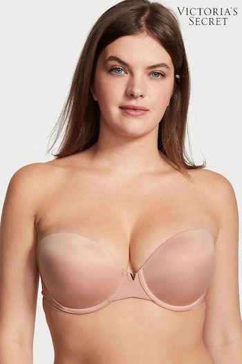 Victoria's Secret Evening Blush Nude Smooth Multiway Strapless Push Up Bra (K33473) | £45