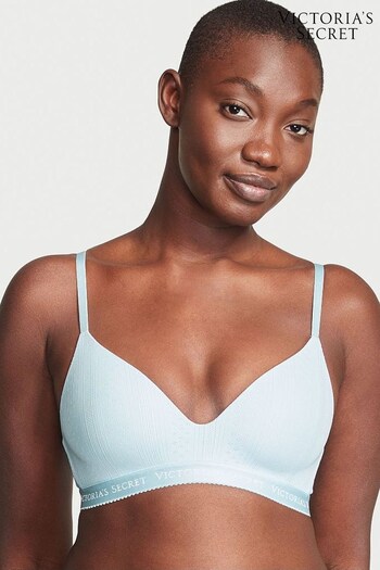 Victoria's Secret Resort Blue Lightly Lined Non Wired Bra (K33513) | £35