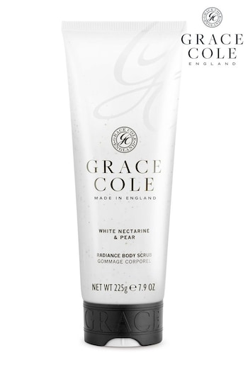 Grace Cole sneaker White Nectarine  Pear Body Scrub 238ml (K33761) | £10