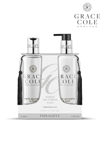 Grace Cole Plus White Nectarine  Pear Body Care Duo Set (K33763) | £20