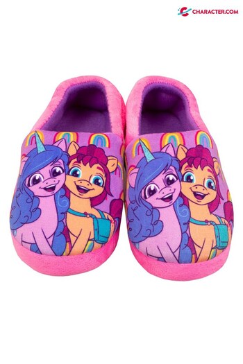 Character Pink My Little Pony Pink Fleece Slippers - Girls (K34604) | £16