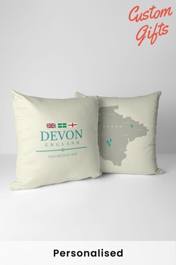 Personalised County Cushion by Custom Gifts (K34906) | £13
