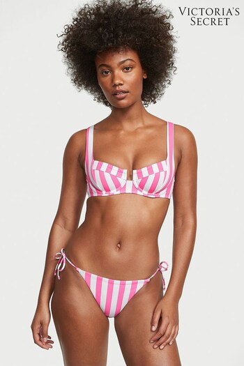 Victoria's Secret Pink Stripes Balconette Swim Bikini Top (K35158) | £25