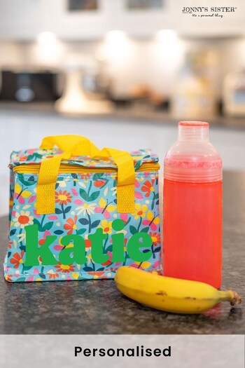 Personalised Floral Insulated Lunch Bag by Jonny's Sister (K35419) | £29
