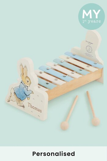 Personalised Peter Rabbit Xylophone by My 1st Years (K35639) | £38