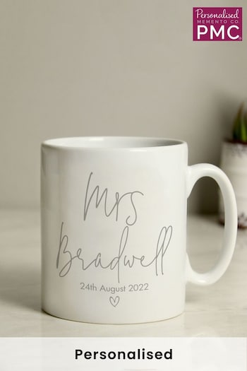 Personalised Mrs Mug by PMC (K35655) | £10