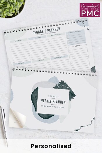 Personalised Abstract A4 Desk Planner by PMC (K35659) | £15