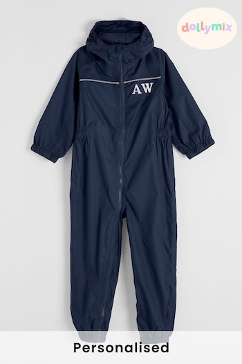 Personalised Kids Paddle Rain Suit by Dollymix (K35665) | £34