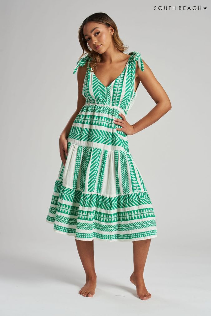 Buy Women s South Beach 100 Cotton Dresses Online Next UK