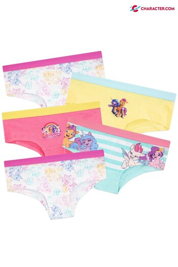 Character Yellow My Little Pony Kids 5 Pack Underwear Multipack (K36187) | £13
