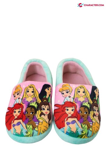 Character Pink Disney Princess Fleece Slippers - Girls (K36188) | £16