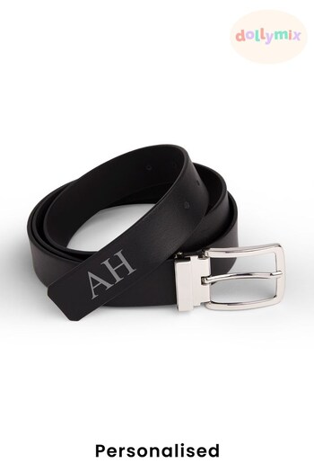 Personalised Classic Leather Belt by Dollymix (K37030) | £62