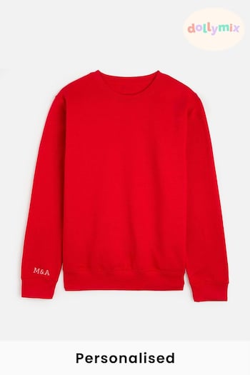 Personalised Women's Valentines Sweatshirt by Dollymix (K37422) | £31
