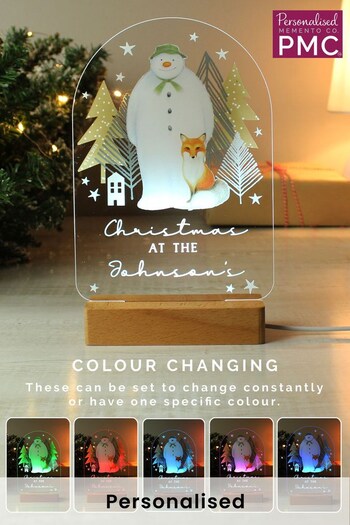 Personalised The Snowman Light Up USB Decoration Exclusive To JuzsportsShops by PMC (K37587) | £24