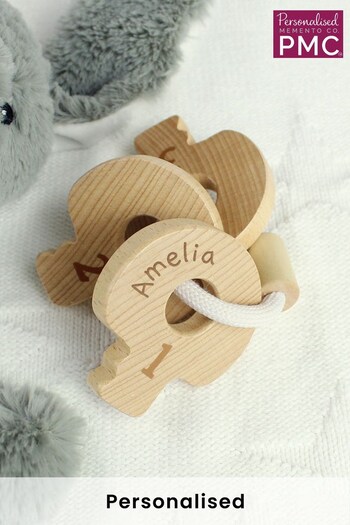 Personalised Wooden Keys Children's Toy by PMC (K37610) | £12