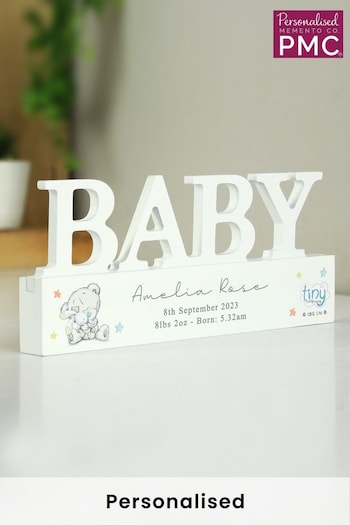Personalised Tiny Tatty Teddy Baby Ornament by PMC (K37621) | £15