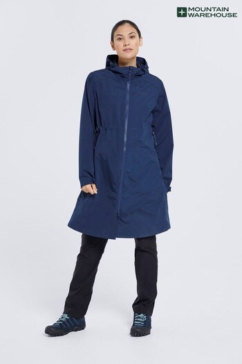 Mountain Warehouse Blue Maternity 2 in 1 Malachite Womens Waterproof Parka (K38304) | £128