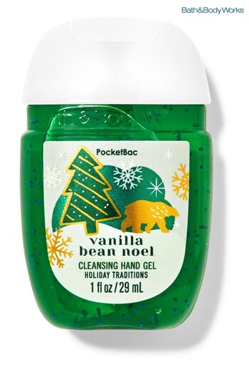 Bath & Body Works Vanilla Bean Noel PocketBac Cleansing Hand Gel 1 fl oz / 29 mL (K38783) | £4