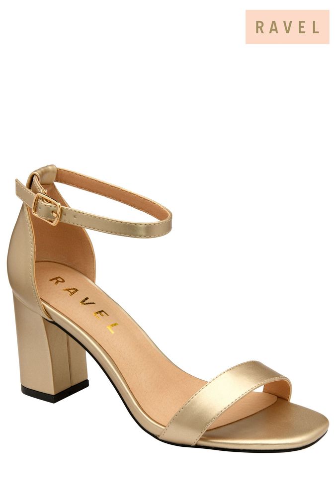 Platform barely there hotsell heels