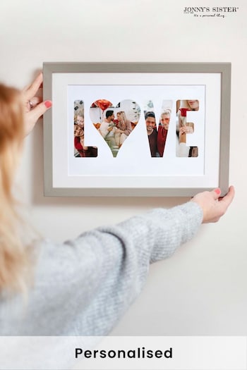 Personalised Love Photo Typography (K39689) | £35