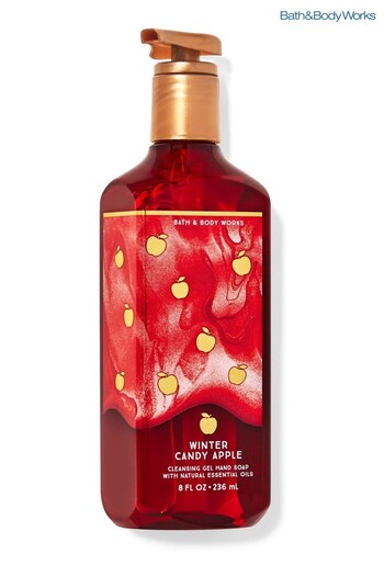 New: Nina Campbell Winter Candy Apple Cleansing Gel Hand Soap 8 fl oz / 236 mL (K39820) | £10