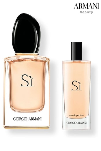 Armani k487 Si Eau De Parfum 50ml + Si Eau De Parfum 15ml Bundle (Worth £96) (K39843) | £83