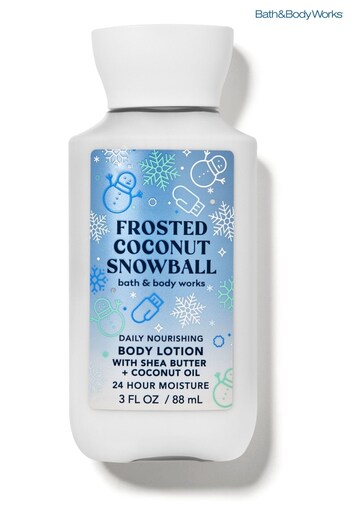 Bath & Body Works Frosted Coconut Snowball Travel Size Daily Nourishing Body Lotion 3 fl oz / 88 mL (K39942) | £9.50