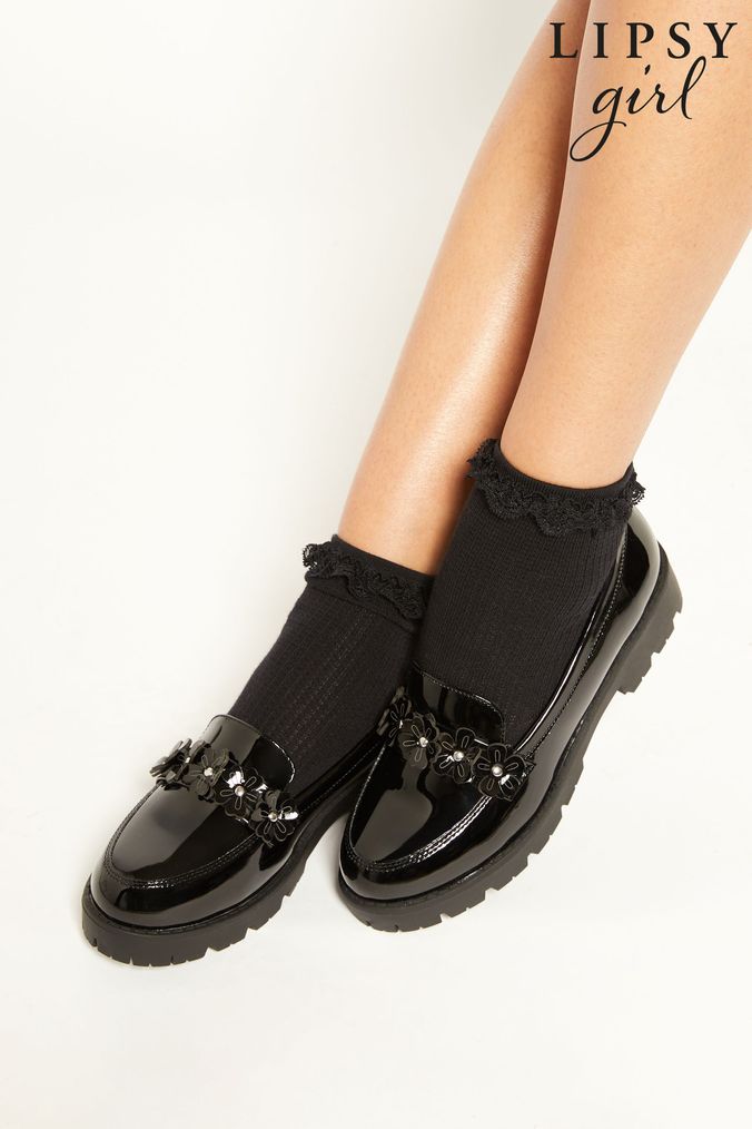 Girls school cheap shoes river island