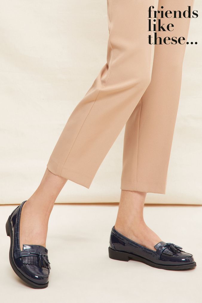 Blue loafers womens uk hot sale