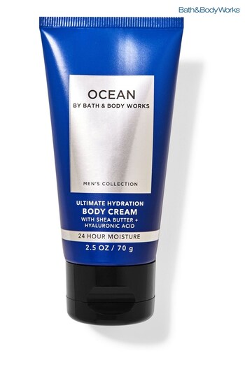 Bath & Body Works Ocean Travel Size Ultimate Hydration Body Cream 2.5 oz / 70 g (K40051) | £11
