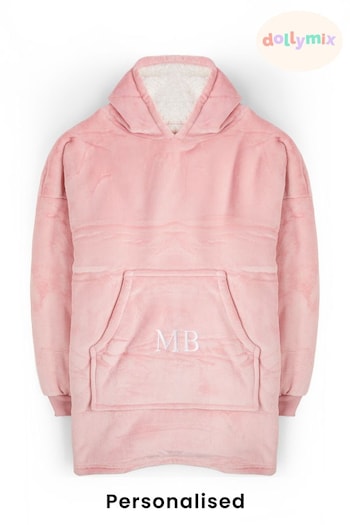 Personalised Oversized Adult Hooded Blanket by Dollymix (K40233) | £40