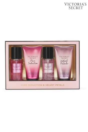 Victoria's Secret Pure Seduction & Velvet Petals The Best of Mist and Lotion Gift Set (K40255) | £25
