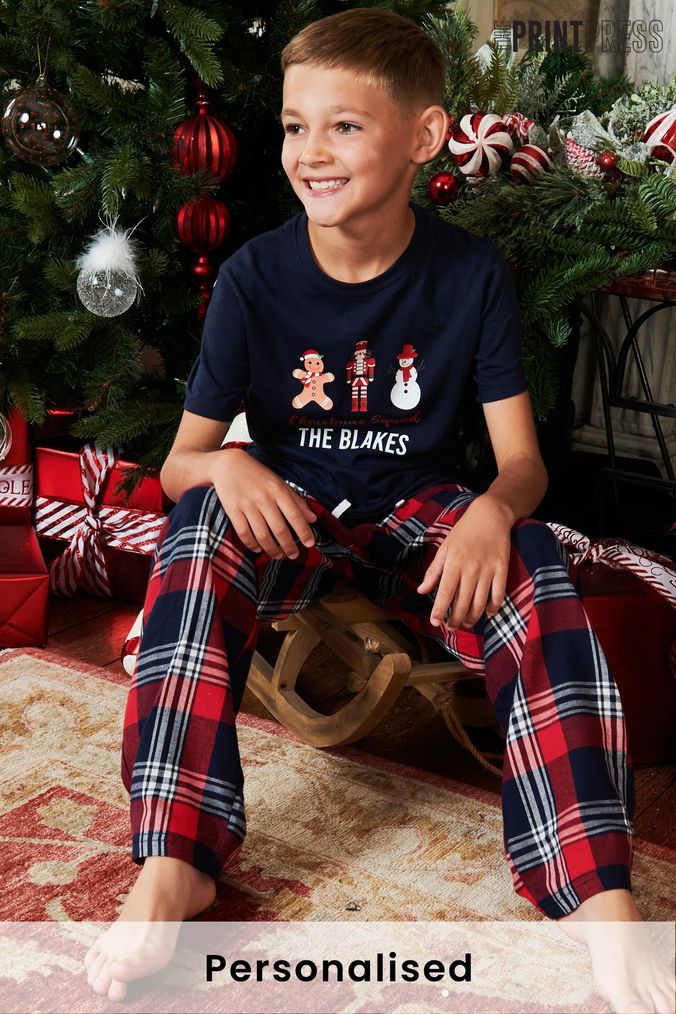 Next boys xmas discount pjs