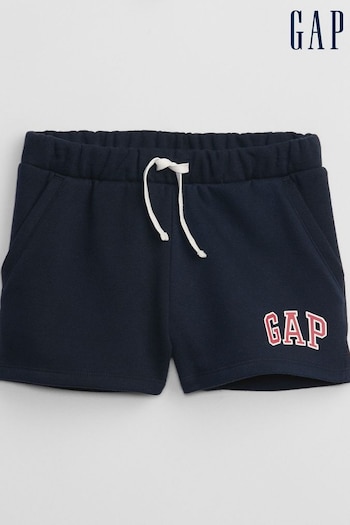 Gap Blue Pull On Logo Jogger Shorts (4-13yrs) (K40760) | £15