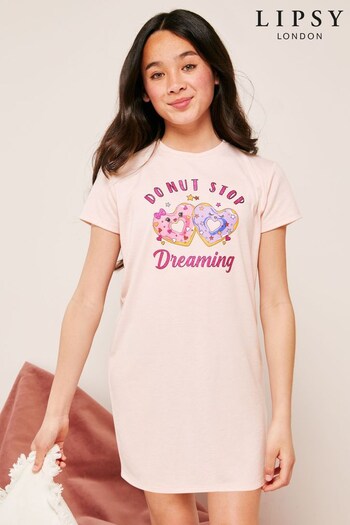 Lipsy Pink Donut Nightie (K40842) | £12 - £20