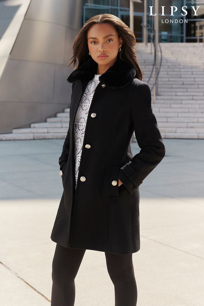 Faux fur coats petite sale sizes