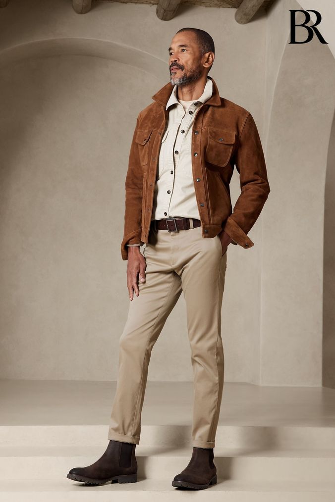 Banana republic best sale mens khakis