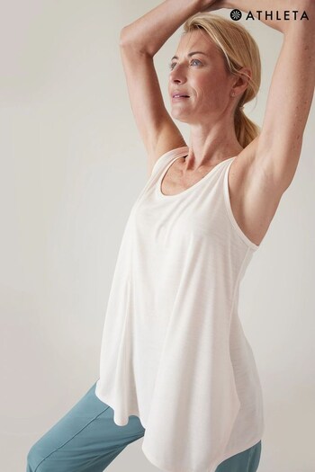 Athleta White Relaxed Vest (K41836) | £45